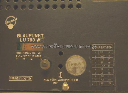 LU780W; Blaupunkt Ideal, (ID = 11641) Radio