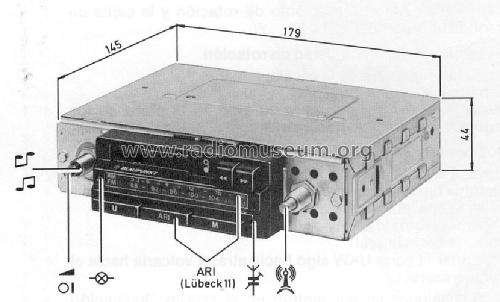 Lübeck 11 7.641.011.010; Blaupunkt Ideal, (ID = 608829) Car Radio