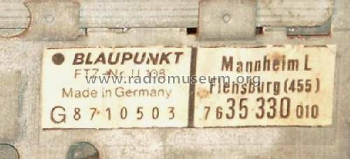 Mannheim L 7.635.330 ab F 8500001; Blaupunkt Ideal, (ID = 153966) Car Radio