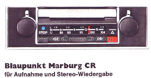 Marburg CR 7.630.930 ab 1350001; Blaupunkt Ideal, (ID = 396644) Car Radio