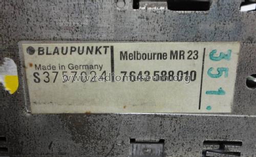 Melbourne MR 23 7.643.588.010; Blaupunkt Ideal, (ID = 1020148) Car Radio