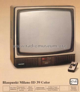 Milano ID 39 Color 7.661.870 Ch= FM120; Blaupunkt Ideal, (ID = 1968372) Television
