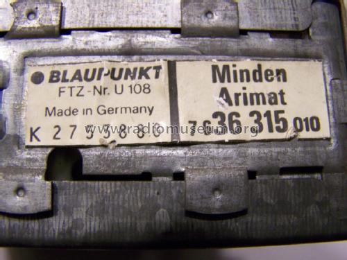 Minden-Arimat 7.636.315.010; Blaupunkt Ideal, (ID = 1807663) Car Radio