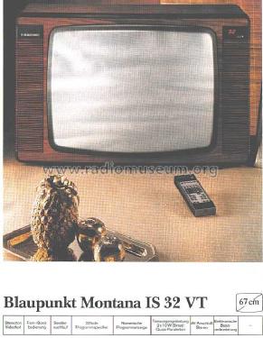 Montana IS 32 VT 7.662.880 Ch= FM120; Blaupunkt Ideal, (ID = 1961453) Television