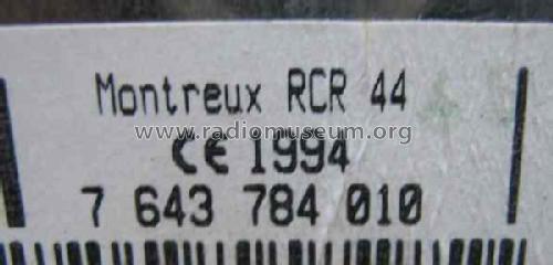 Montreux RCR44 7.643.784.010; Blaupunkt Ideal, (ID = 569624) Car Radio