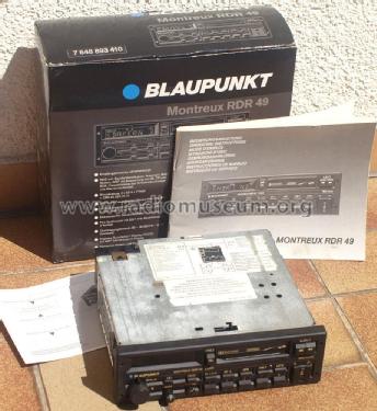 Montreux RDR49 7.648.893.410; Blaupunkt Ideal, (ID = 2023424) Car Radio