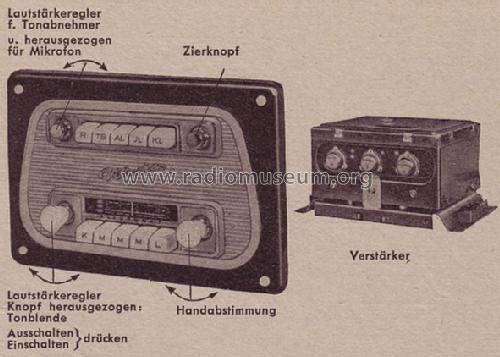 München III TR Transistor; Blaupunkt Ideal, (ID = 112794) Car Radio