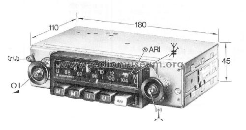 Münster ARI 7.636.623; Blaupunkt Ideal, (ID = 585482) Car Radio