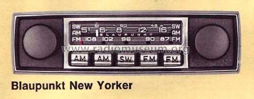 New Yorker 7.638.750 ab Z 1680001; Blaupunkt Ideal, (ID = 399376) Car Radio