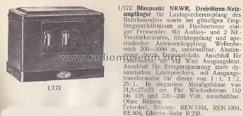 NKW1,5R ; Blaupunkt Ideal, (ID = 1321262) Radio