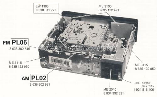 Paris RCM 104 7.643.776.010; Blaupunkt Ideal, (ID = 1853912) Car Radio