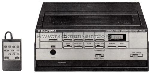 Portable Video Cassette Recorder RTX-250 EG / 7 618 200; Blaupunkt Ideal, (ID = 1960369) Sonido-V
