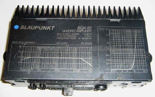 Quadro Amplifier BQA 80 7.607.393.010; Blaupunkt Ideal, (ID = 599421) Ampl/Mixer