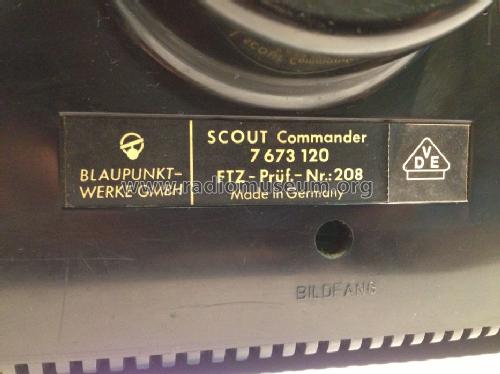 Scout Commander 7.673.120; Blaupunkt Ideal, (ID = 1545929) Télévision