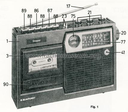 Skipper 7.655.070; Blaupunkt Ideal, (ID = 1705189) Radio