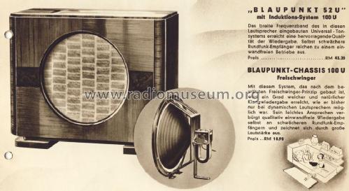 Spezialgehäuse 52U; Blaupunkt Ideal, (ID = 1331492) Parleur