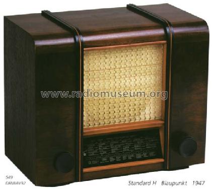 Standard H; Blaupunkt Ideal, (ID = 131) Radio