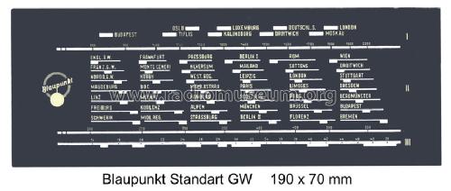 Standard-Super GW; Blaupunkt Ideal, (ID = 693616) Radio