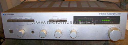 Stereo Amplifier A-110 7.629.110; Blaupunkt Ideal, (ID = 350185) Ampl/Mixer