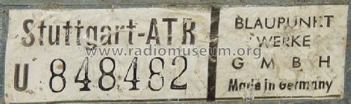 Stuttgart ATR ab U 840001; Blaupunkt Ideal, (ID = 939666) Car Radio