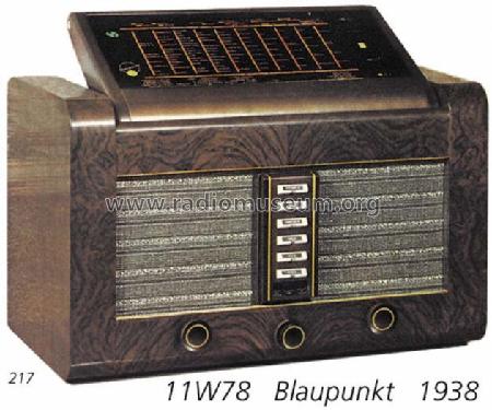 Super/Geradeaus 11W78; Blaupunkt Ideal, (ID = 115) Radio