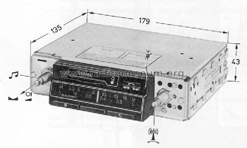 Tempelhof CR Stereo de Luxe 7.637.223/227; Blaupunkt Ideal, (ID = 601756) Car Radio