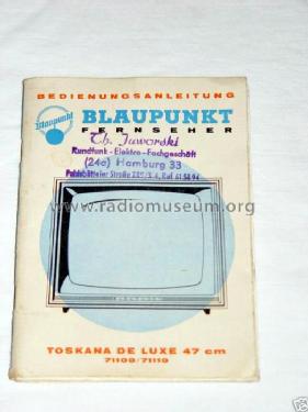 Toskana de Luxe 72110; Blaupunkt Ideal, (ID = 591591) Fernseh-E