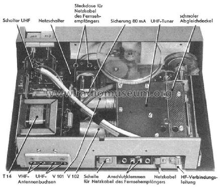 UHF-Converter UV2; Blaupunkt Ideal, (ID = 318248) Converter