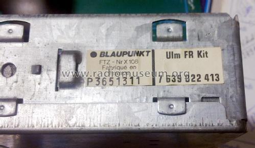 Ulm 16; Blaupunkt Ideal, (ID = 1886296) Car Radio
