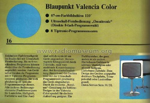 Valencia Color 7664800; Blaupunkt Ideal, (ID = 1488814) Télévision