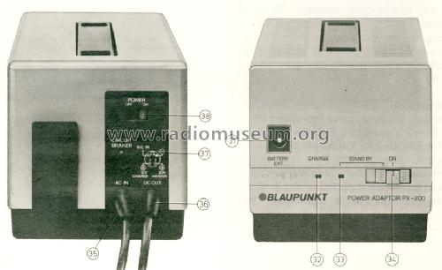 Portable Video Cassette Recorder RTX-200 / 7 618 022; Blaupunkt Ideal, (ID = 1270095) R-Player