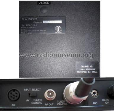 Portable Video Cassette Recorder RTX-200 / 7 618 022; Blaupunkt Ideal, (ID = 752581) Enrég.-R
