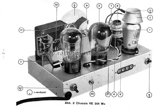 Volksempfänger VE301Wn; Blaupunkt Ideal, (ID = 1418754) Radio