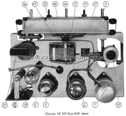 Volksempfänger VE 301 Dyn GW; Blaupunkt Ideal, (ID = 1843680) Radio