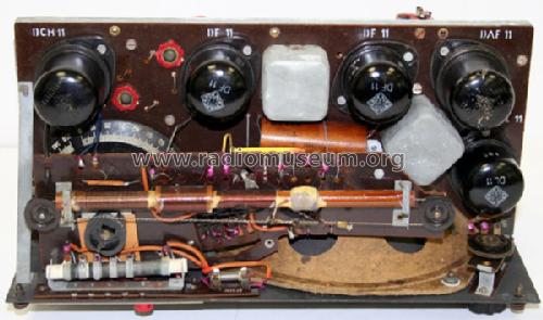 Wehrmacht - Rundfunkempfänger WR kl.battr.; Blaupunkt Ideal, (ID = 256353) Radio