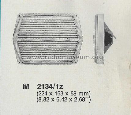 Einbau-Lautsprecher 2134/1z; Blaupunkt Ideal, (ID = 2669680) Altavoz-Au