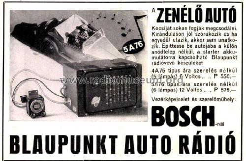 5A76; Blaupunkt Ideal, (ID = 2988925) Autoradio