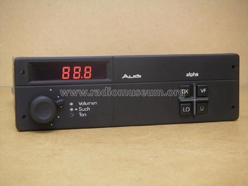 Audi Alpha 7.644.917.480 Audi-Nr. 811 035 156; Blaupunkt Ideal, (ID = 2384834) Car Radio