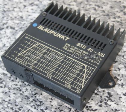Amplifier BSB 40-MS; Blaupunkt Ideal, (ID = 2686178) Ampl/Mixer