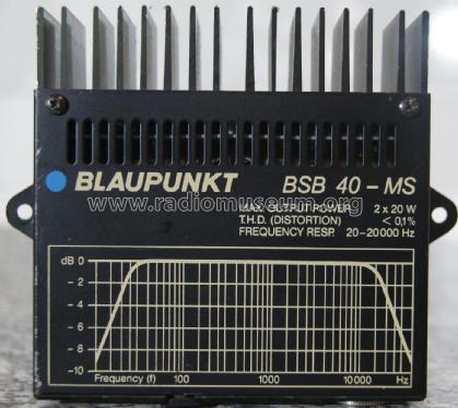Amplifier BSB 40-MS; Blaupunkt Ideal, (ID = 2686179) Ampl/Mixer