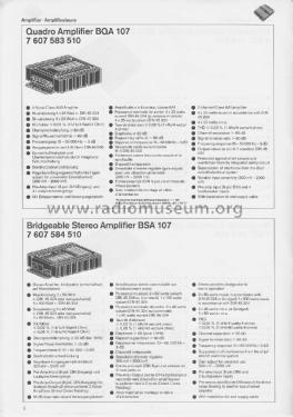 Amplifier - Equalizer-Amplifier - Equalizer ; Blaupunkt Ideal, (ID = 3207723) Paper