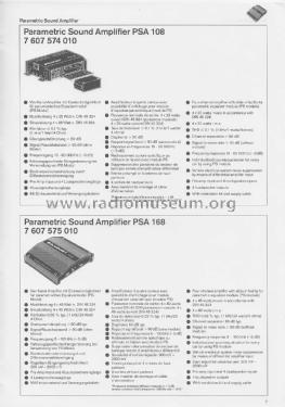 Amplifier - Equalizer-Amplifier - Equalizer ; Blaupunkt Ideal, (ID = 3207728) Paper
