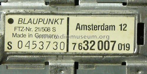 Amsterdam 12 7.632.007.019; Blaupunkt Ideal, (ID = 2518463) Car Radio