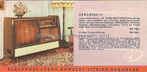 Arkansas 57 4345 Ch= 2340; Blaupunkt Ideal, (ID = 2810072) Radio