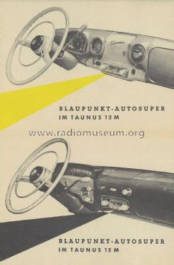 Auto Radio = Freude für alle, Spezialzubehör für Ford-Fahrzeuge ; Blaupunkt Ideal, (ID = 2792381) Paper