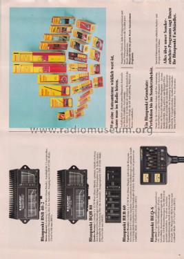 Autoradio Programm 1980/81; Blaupunkt Ideal, (ID = 3081638) Paper