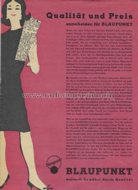 Blaupunkt Illustrierte Sommer 1962 ; Blaupunkt Ideal, (ID = 2805835) Paper