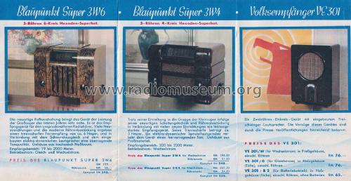 Blaupunkt Radio für Stadt und Land 1934/35; Blaupunkt Ideal, (ID = 3089255) Paper