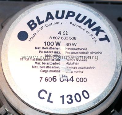 Blue Magic CL 1300 7 606 044 000; Blaupunkt Ideal, (ID = 2060040) Speaker-P