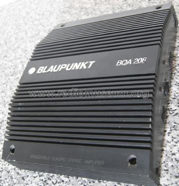 BQA208 7.607.579.010; Blaupunkt Ideal, (ID = 2687304) Ampl/Mixer